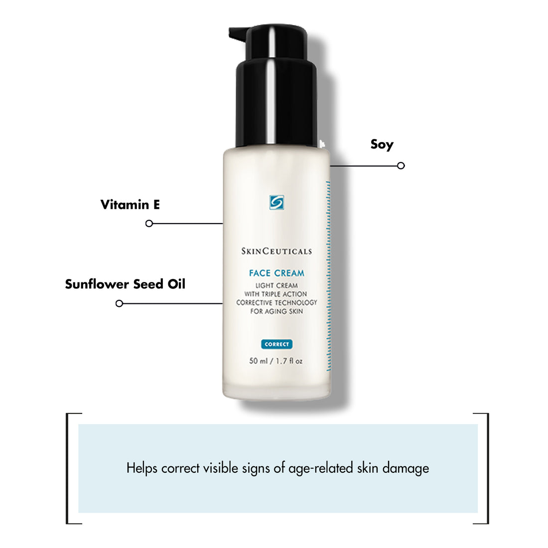 SkinCeuticals Face Cream for Age Related Skin Damage 50ml