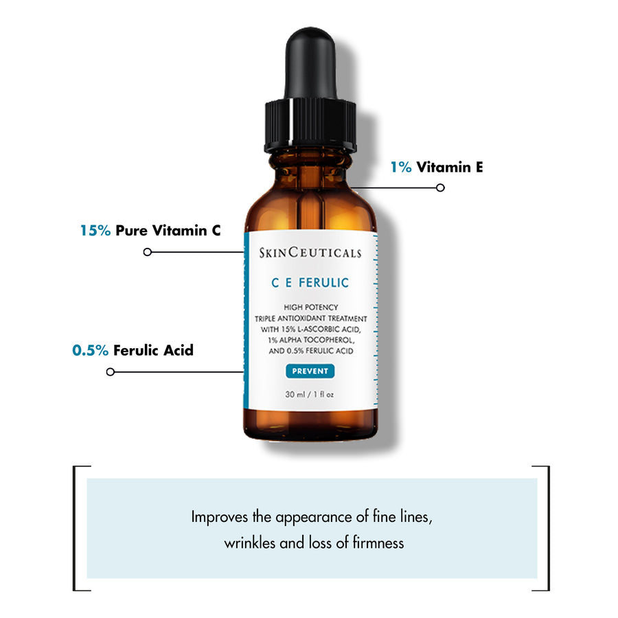 SkinCeuticals C E Ferulic Antioxidant Vitamin-C Serum - Normal/Dry Skin 30ml