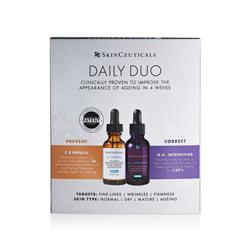 SkinCeuticals Daily Duo [C E Ferulic 30ml + H.A. Intensifier 30ml] for Normal, Dry and Mature Skin