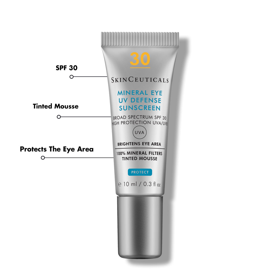 SkinCeuticals Mineral Eye UV Defense SPF 30 Sunscreen Protection 30ml